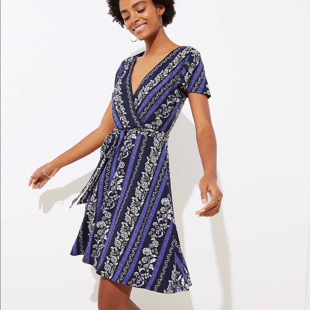 NWT LOFT Wrap Dress
